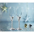 Miniatyrbillede 4 af 5: 1 Par Enamel Champagne Flutes Blyfri Krystal Goblet Kop