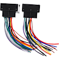 Miniatyrbillede 1 af 8: Bil Stereo Ledningsnet Radio Ledningsnet Universel Kompatibilitet Intet Behov for Klipning Let at Installere