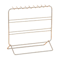 Miniatyrbild 1 av 5: Smyckestativ, Metallörhängeorganisatör, Vacker Halsbandshållare Armband Display, Smycken Org-haoyi-yuhao