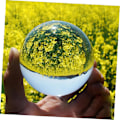 Miniatyrbild 6 av 8: Kristallkula Fotografering Rekvisita Reflekterande Sfär Slät Yta Mångsidig för Matsal Kontor