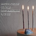 Pikkukuva 3 / 3: 24 kpl Metallisia Syntymäpäiväkakku Kynttilöitä Kupikakku Korkeita Ohutpidikkeillä