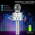 Miniatyrbillede 3 af 5: Bluetooth 4 i 1 Karaoke Trådløs Mikrofon med LED-lys