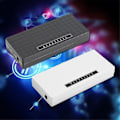Miniatyrbillede 2 af 4: 8-Ports Hub 1000Mbps Gigabit Ethernet Desktop Switch