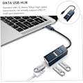 Pikkukuva 7 / 8: Usb Hub -laturi, Type C Usb Hub, 4 porttia, monitoimisovitin