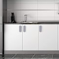 Miniatyrbillede 5 af 5: 8 stk. Selvklæbende Skydedørsgreb, Vinduegreb, Plastdørgreb, Greb til Dør