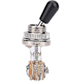 Miniatyrbilde 4 av 5: Gitarbryter for toneendring (svart) (1 stk)