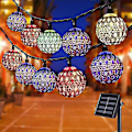 Miniatyrbillede 1 af 5: Solcelled Marokkanske Lysstreng LED Globe 6m IP65