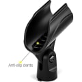 Miniatyrbild 3 av 5: Universell Mikrofonhållare Clip 2-pack, Mikrofonhållare Clip med 5/8\" Han till 3/8\"