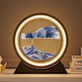 Miniatyrbild 4 av 5: Dynamisk 3D Naturlandskap Flytande Sandsbild Konst