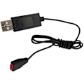 Pikkukuva 1 / 3: Flameer USB-latauskaapeli Syma X21 X21w RC-helikopterille