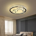 Miniatyrbillede 4 af 5: 50cm Unikt Design Loftlampe Rustfrit Stål Moderne