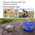 Miniatyrbild 1 av 5: Bärbar Split Gasspis Picknickugn Camping Matlagning