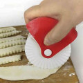 Miniatyrbilde 4 av 5: Deigkutter, Pasta Maker Manuell Nuddelgitterkutter Rulle Bakverk Kuttehjul/Krimphjul Multifunksjonell (3 stk) Niuniu
