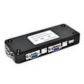 Pikkukuva 1 / 5: USB 2.0 KVM-kytkin 4 porttia SVGA VGA näppäimistö hiiren kytkentälaatikko