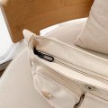 Miniatyrbild 4 av 5: Enkel axelväska för kvinnor, damer, crossbody, diagonal, skolväska, söt tryckt canvasväska