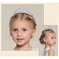 Pikkukuva 3 / 4: Lastenpäivän lahja Prinsessan kimalteleva kristalliriipus lapsen kruunu syntymäpäivä glitter tiara