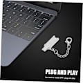 Pikkukuva 8 / 8: 1kpl Typec-kortinlukija Type c Micro -kortinlukija Kortti avaimenperäsovittimella USB-sovittimet