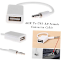 Pikkukuva 3 / 6: 3,5 mm:n uros Aux - USB-sovitinkaapeli autostereoiden USB-äänimuunninta varten
