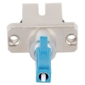 Miniatyrbillede 5 af 5: Fiberoptisk Adapter Stik Optocoupler Hunadapter (sølv Blå) (1 stk)
