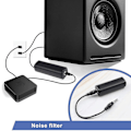 Miniatyrbilde 5 av 5: Jordingssløyfe-støyisolator for bilaudio/hjemmestereosystem