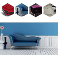 Miniatyrbillede 4 af 4: Tykke Sofa Ben i Rustfrit Stål, Møbelben, Kromben, Møbelskab Seng Sofa Ben