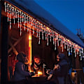 Pikkukuva 3 / 5: 3,5 m ja 5 m joulukranssiverhot valot 96 led:llä ja 216 led:llä