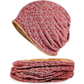 Miniatyrbilde 3 av 5: Hatt for menn og kvinner i bomull, avslappet beanie, myk og lett løpehatt, kort hatt for voksne, kjemisk hatt, avslappet hatt Red*red