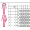 Miniatyrbild 2 av 5: V-ringad Jumpsuit med Sash 70-tal 80-tal Hippie Overalls Vuxen Kvinna Cowgirl Kostym M