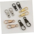 Miniatyrbild 6 av 8: Dragkedja Slider Dragare Set 10st DIY Tillbehör för Bagage Kläder Skor Fickor Lätt att Fästa