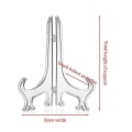 Miniatyrbilde 2 av 5: Klar Plate Display Stativ Stativ Bilde Plast Holdere Ramme Prisutdeling Holder (15 stk)