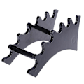 Miniatyrbillede 1 af 5: Pen Display Holder Akryl Stativer Makeup Stativ Organizer Holder 6-lags. (sort) (1 stk)