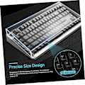 Miniatyrbillede 5 af 8: Tastaturdæksel Anti-kat Robust Akryl Laptop Tastaturdæksel Præcis Pasform til 68-tasters