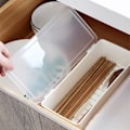 Miniatyrbillede 4 af 5: Japansk Stil Ske Spisepinde Æske Noodle Opbevaring Spisepinde
