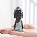 Miniatyrbilde 4 av 5: Keramisk Buddha-statue Meditasjonsfigur, For Te-brett Kjæledyr