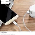 Miniatyrbilde 2 av 5: Hoco U16 1.2m USB Type-C Magnetisk Lading Nylonlader