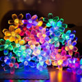 Miniatyrbillede 5 af 5: Udendørs Solcelle LED Lysstreng 6,5m Kirsebærblomst 30LEDs