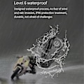 Miniatyrbild 3 av 5: 2 st Bluetooth Intercom Motorcykel Halvhjälm Bluetooth Headset För 2 Intercomunicador Trådlös He
