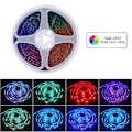 Miniatyrbilde 5 av 5: LED-lysstripe 20m 65,6ft RGB 1200LEDs 2835 Musikk Synkronisering