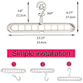Miniatyrbillede 2 af 4: Multifunktionel Magic Hanger Anti-Skid Pladsbesparende