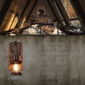 Miniatyrbillede 2 af 5: Retro Vægslampe Træ Kreativ Vægslys