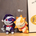 Miniatyrbilde 2 av 5: Nye Fnaf Sundrop Plysj Lekevarer Breach Sunrise Sundrop Fnaf Sun Joker Plysj Leke Spill Dukker 1pcs 28cm-2
