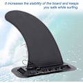 Miniatyrbilde 2 av 5: Surfboard Sup Fin, Avtakbar Midtfin Stå Opp Padlebrett Erstatningsfin For Longboard Surfboard