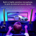 Miniatyrbillede 4 af 5: 2 stk. App Smart LED Lysbjælke RGB Musik Synkronisering TV Spilrum