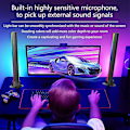 Pikkukuva 4 / 5: 2 kpl Älykkäät LED-valopalkit RGB Musiikkisynkronointi TV-pelihuoneeseen