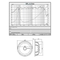 Pikkukuva 5 / 5: 6,5 tuuman auton äänentoistokaiutin 60W 4ohm Hifi-kaiutin