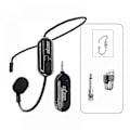 Miniatyrbilde 4 av 4: Trådløst Hodetelefonmikrofon, 2.4g Vann- og Svettebestandig Trådløst Mikrofonsystem For Treningsinstruktør, Spinning, Yoga, Undervisning