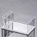 Miniatyrbillede 4 af 4: Transparent Akryl Cocktail Serviet Holder Vævsæske