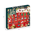 Miniatyrbillede 5 af 5: Julekalender Bygade Byggeklodser Blind Box 24 Dages Nedtælling Kalender Puslespil