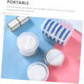 Miniatyrbillede 5 af 8: 8 stk. Puff Box Makeup Svamp Foundation Makeup Puff Etui Ansigtsvampe Beholder Makeup Puffs Rejsetilbehør