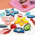 Pikkukuva 3 / 4: Paper Quilling -sarjat 19 osaa, työkalut aloittelijoille